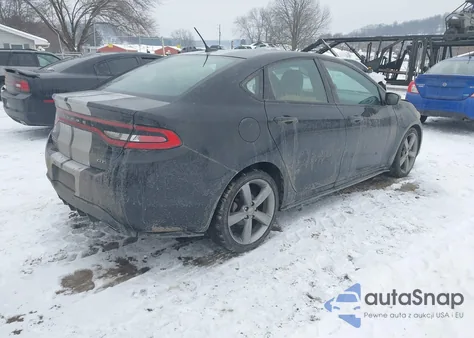 2016 Dodge Dart Gt z USA, uszkodzony, nr VIN 1C3CDFEB2GD539340